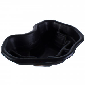 14763316 Пруд декоративный 120 л 115х83x37 см, овальный, пластик