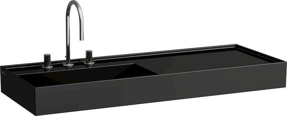 H8133324008151 Раковина, полочка справа, со специальным скрытым сливом LAUFEN PRO - Вид №10