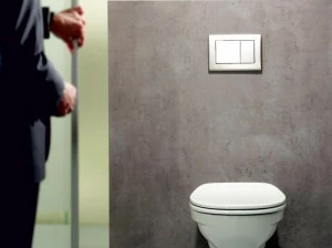 TECE Панель смыва для унитаза из нержавеющей стали