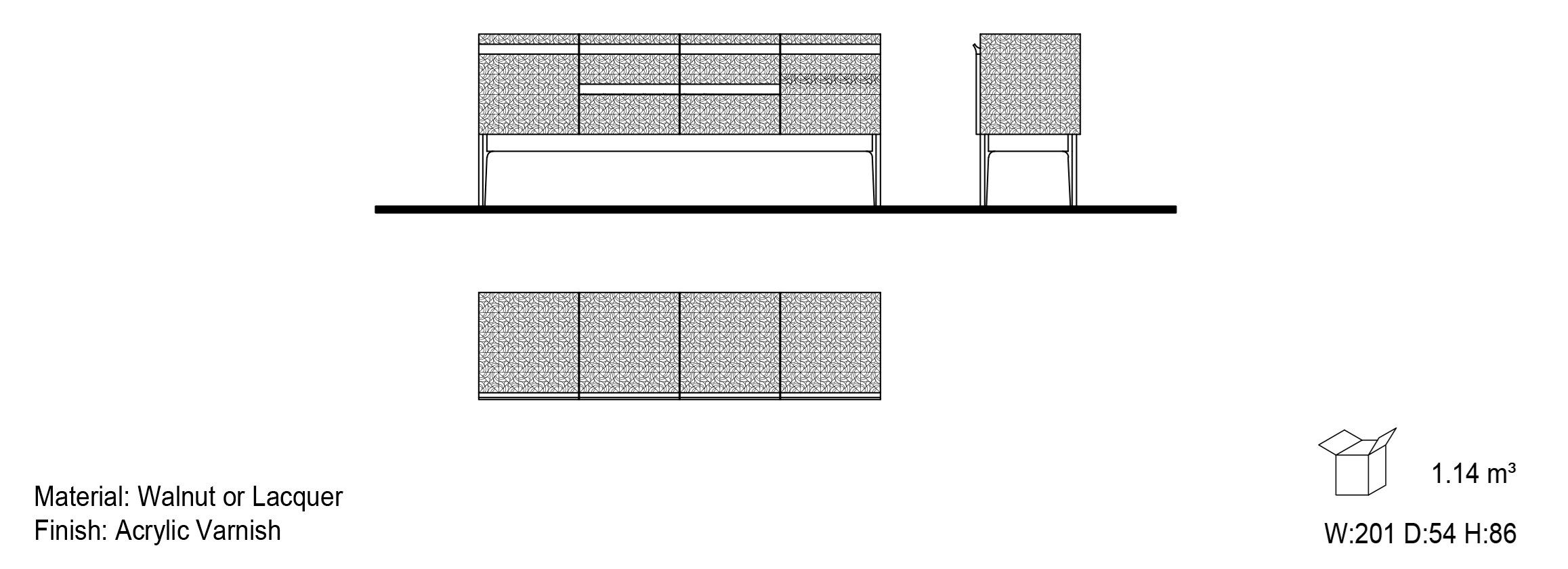 Деревянный шпон Mobi розовый ARCH-00094543 - Вид №2