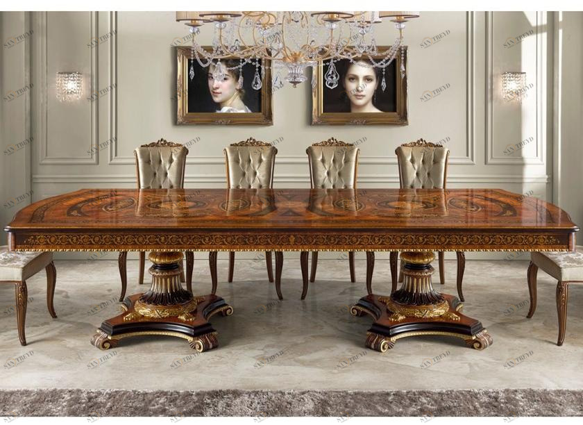 Arvestyle Прямоугольный деревянный стол Orpheo maggiolini As-1730