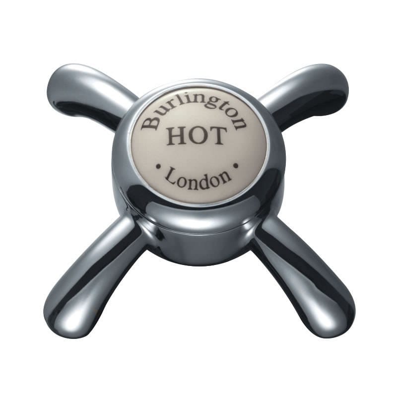 Смеситель для раковины с одним отверстием и автоматическим сливом Burlington ANGLESEY ARCH-00081622 - Вид №4