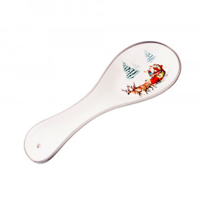 230-250 Посуда фарфоровая Поставка под ложку " Новогодняя сказка" Lefard