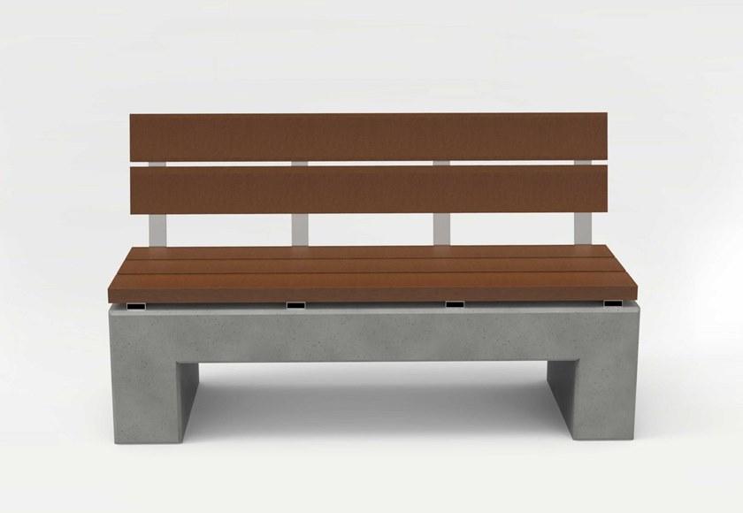 CO33 Скамья со спинкой Angulus Gb3.2r2 - Вид №1