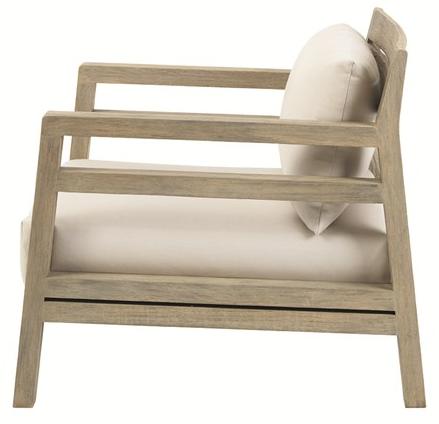 Ethimo Садовое кресло из тика с подлокотниками Costes Copo0100 - Вид №3