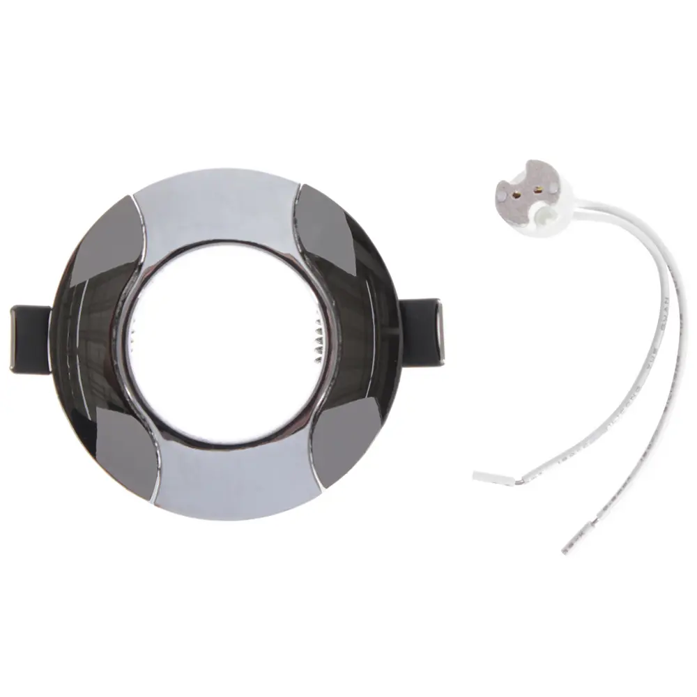 Светильник встраиваемый Onda 7006 GU 5.3 цвет хром/чёрный 81933482 STLM-2090282 Elektrostandard  - Вид №2