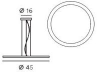 Gibas Светодиодная подвесная лампа Moon 144/24 - Вид №2