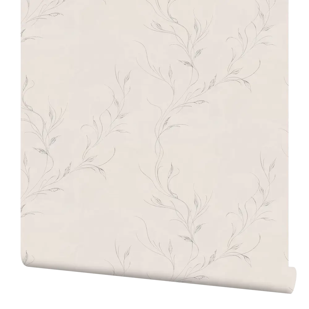 Флизелиновые обои PALITRA LIFE Novavita бежевые с растительным орнаментом 89404090 STLM-1563053
