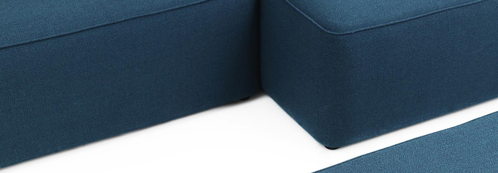 1002006 Веревочный диван Шезлонг правый с пуфом Normann Copenhagen  - Вид №3