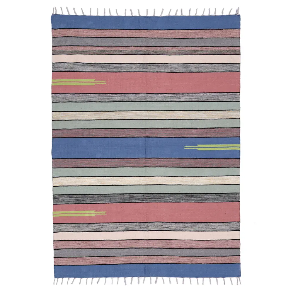 Коврик декоративный KREAFORTA Mysore 120x180 см хлопок цвет бежевый STLM-2027254 - Вид №1