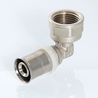 VTm.252.N.002004 Пресс-фитинг – угольник с переходом на внутреннюю резьбу Valtec 20 мм х 1/2"  - Вид №3