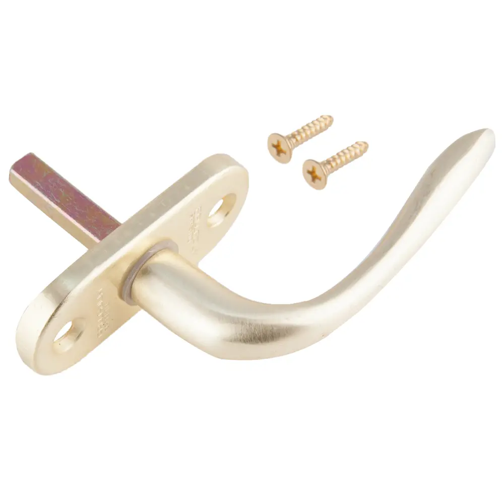 Завертка оконная Palladium Victoria SB, 60х90 мм, ЦАМ, цвет матовая латунь STLM-2159962 - Вид №1