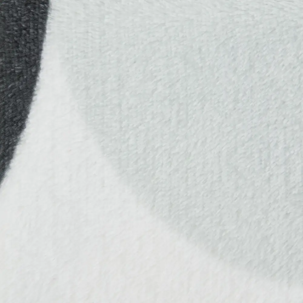 Плед Arli 200x220 см фланель цвет черно-белый Ardenza STLM-2090400 - Вид №1