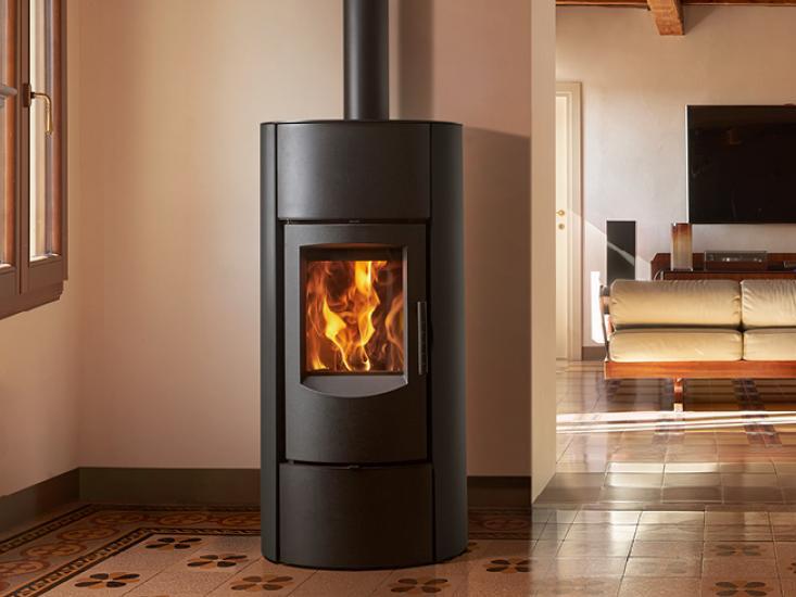 Стальная дровяная печь для обогрева воздуха Piazzetta дровяные печи ARCH-00074011 - Вид №1