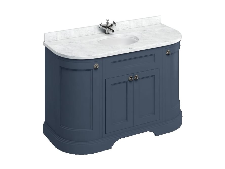 Напольный шкаф для умывальника из МДФ с дверцами Burlington MINERVA ARCH-00141016 - Вид №2