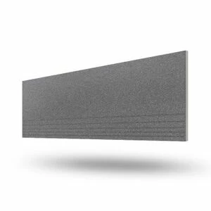 КЕРАМОГРАНИТ 1200Х295Х11 СТУПЕНИ ТЕМНО-СЕРЫЙ СОЛЬ-ПЕРЕЦ U119МR STAGE 1200x295x11