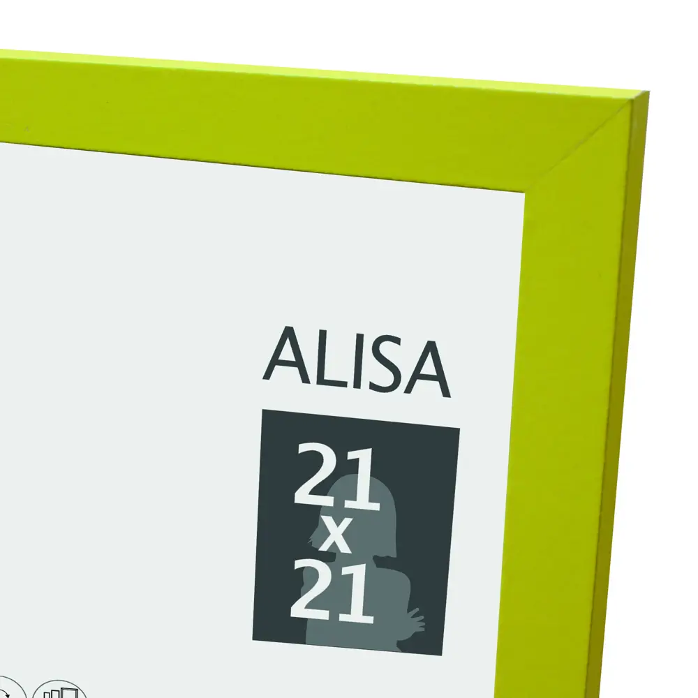 Рамка Alisa, 21x21 см, цвет жёлтый Santreyd STLM-2044528