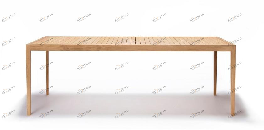 Feelgood Designs Прямоугольный садовый стол из тика Urban sun-id-1455363