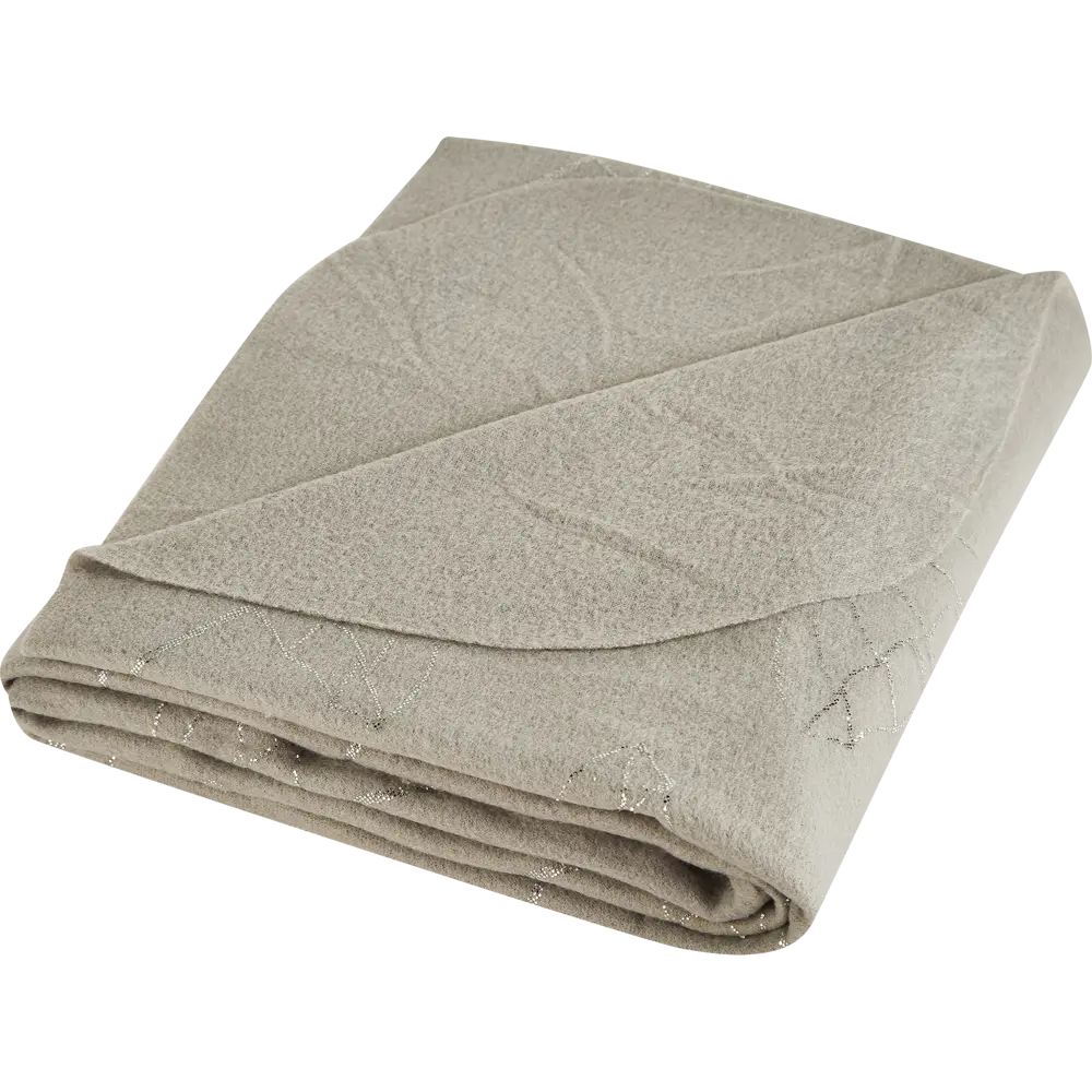 Плед Parapluie 130x170 см флис цвет серебристый Ardenza STLM-2090835