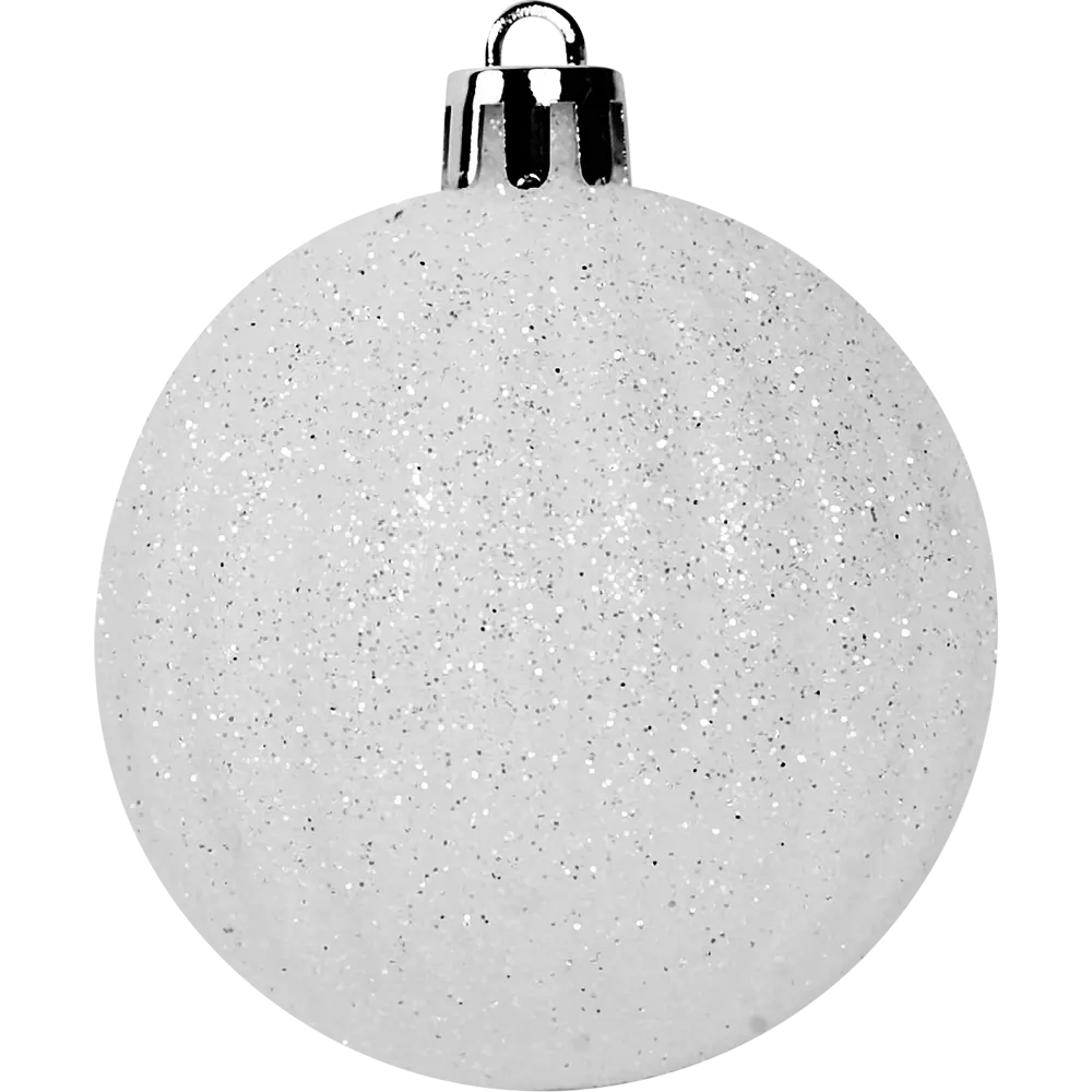 87036328 Набор новогодних шаров Christmas ø5-6 см полистирол цвет белый, зеленый, серебристый 25 шт. STLM-1365365 Santreyd  - Вид №5