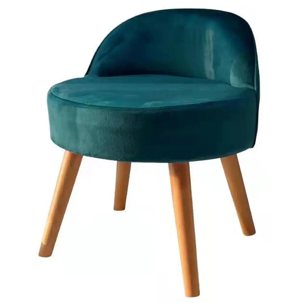 Стул на деревянных ножках DMR1953 ø 43 см цвет зеленый DREAM RIVER STLM-2064660