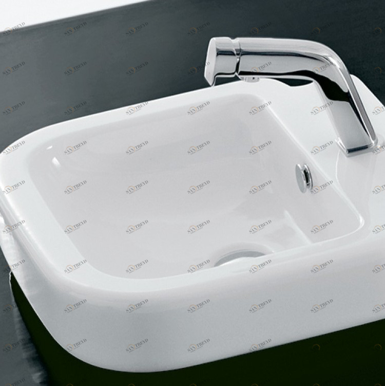 40037 Подвесная раковина настенная овальная Althea Ceramica  белая 