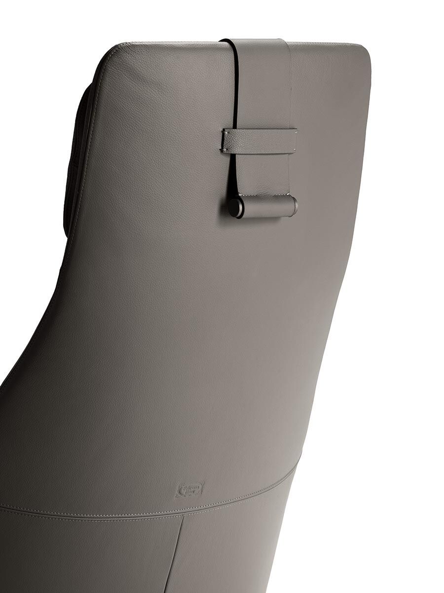 Кожаное кресло с высокой спинкой Poltrona Frau коллекция - диваны и кресла ARCH-00054710 - Вид №9