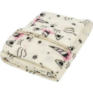 Плед Ленивые коты 130x170 см флис цвет разноцветный