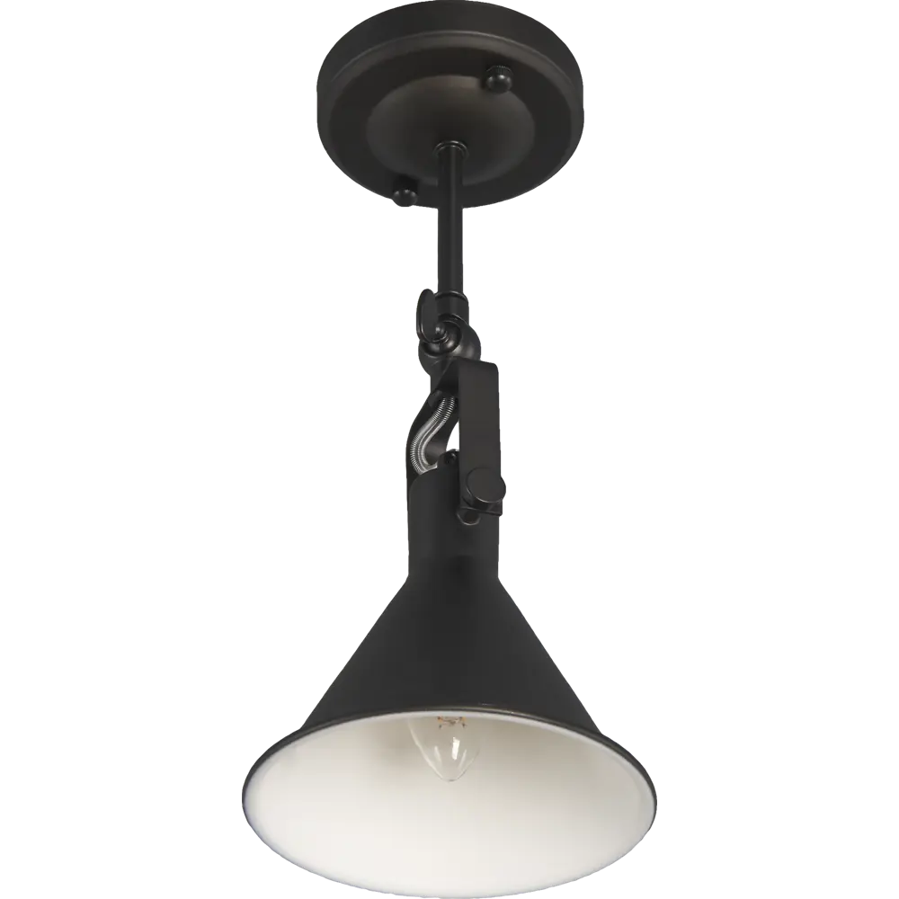 Спот поворотный Gaston 1 лампа 3 м² цвет чёрный/белый 18714263 STLM-2097107 J-LIGHT 