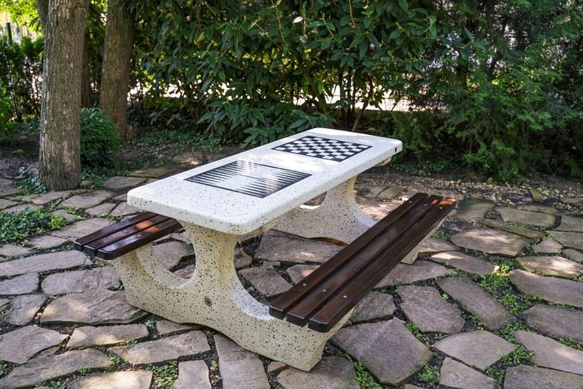 ENCHO ENCHEV - ETE Бетонный стол для общественных мест / игровой стол  115  - Вид №3