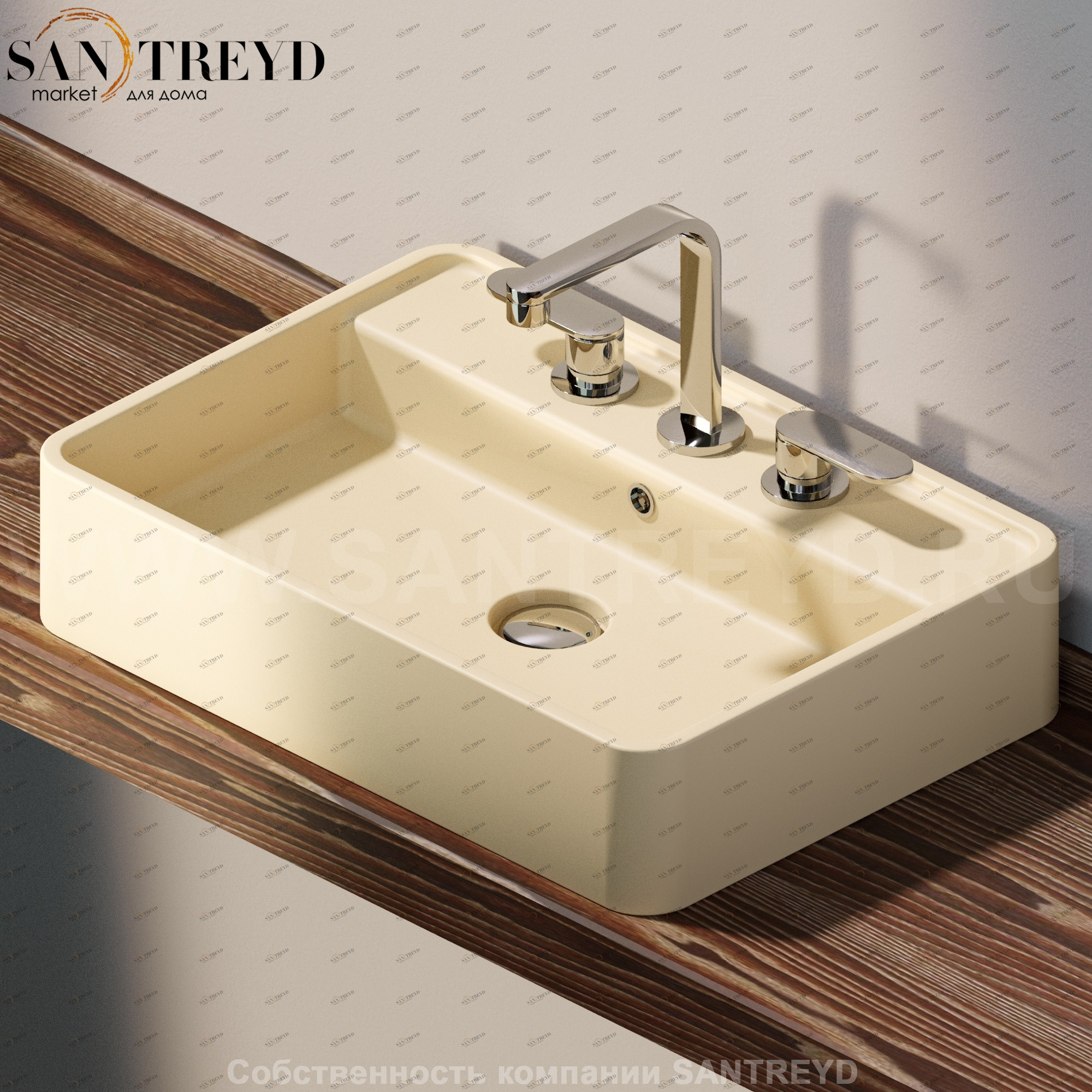 MW60PR1019 Накладная раковина на столешницу  прямоугольная Ceramica Flaminia Miniwash