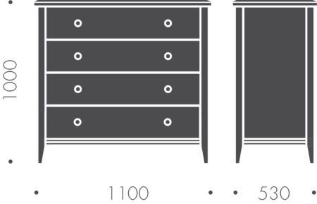 Heavens Комод из дуба Rebecca sun-id-1480984 - Вид №3