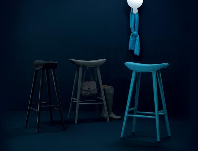 Freifrau Кожаный барный стул с подставкой для ног sun-id-1433775 - Вид №2