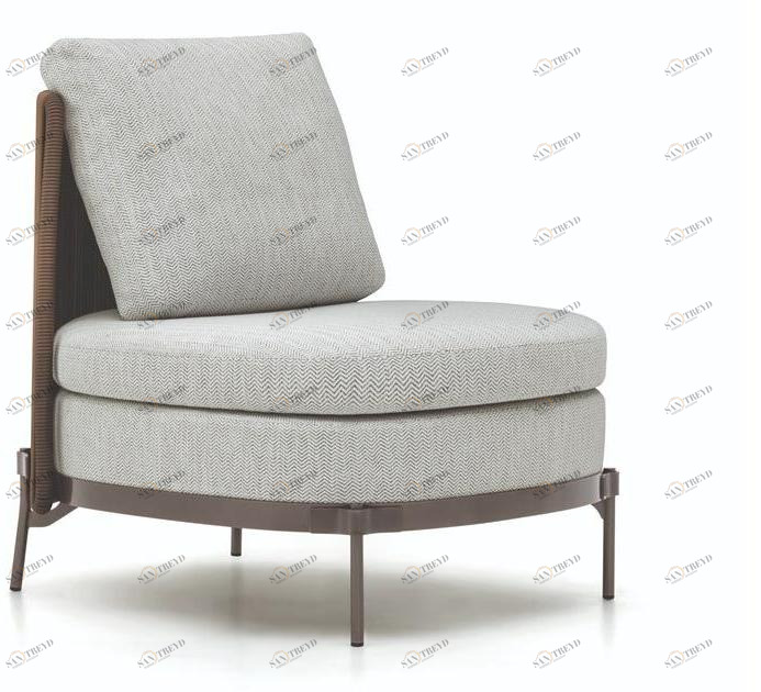 Minotti Садовое кресло из ткани Tape cord outdoor sun-id-1455291