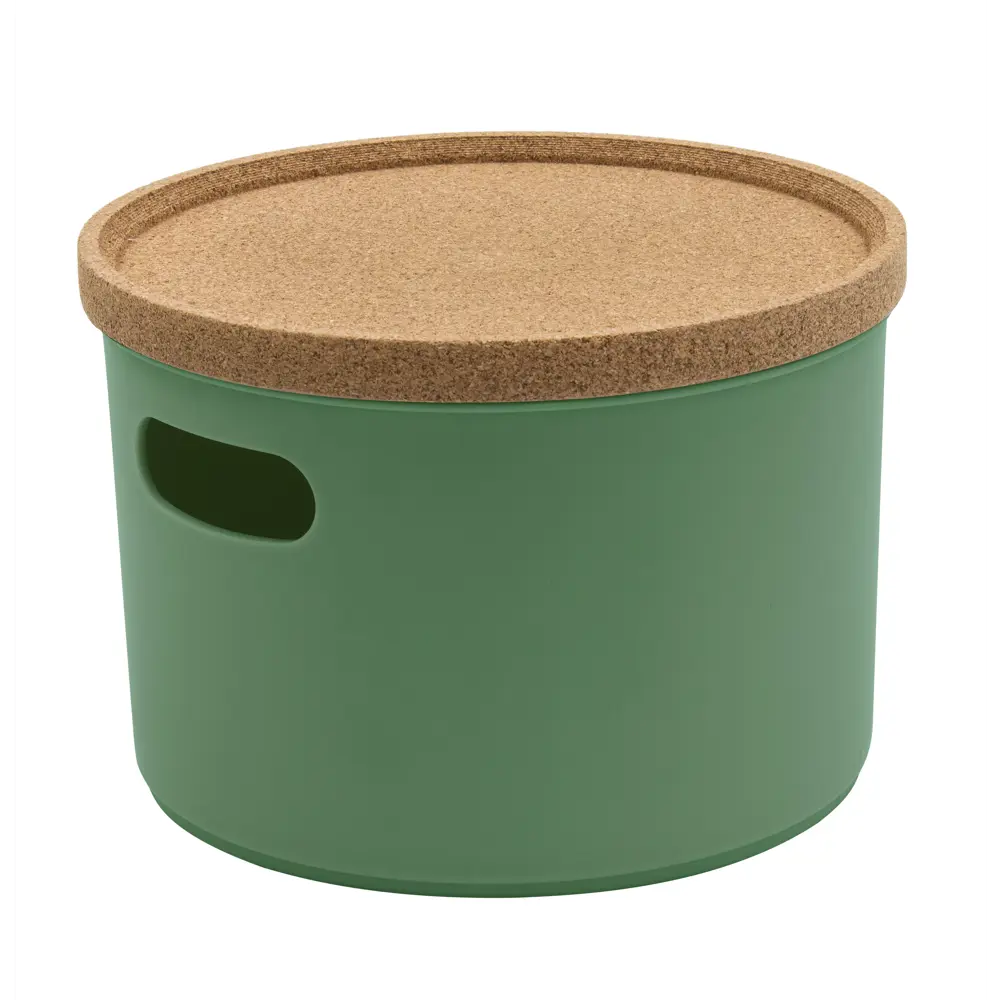 Органайзер круглый Berossi Zero 19.6x13.5x19.6 см цвет камыш STLM-2177729 - Вид №1