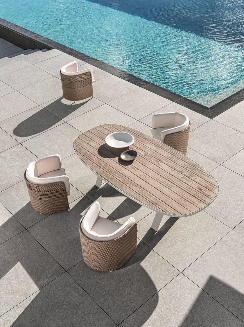 Ethimo Садовый стул с подлокотниками Esedra Espd00n - Вид №6