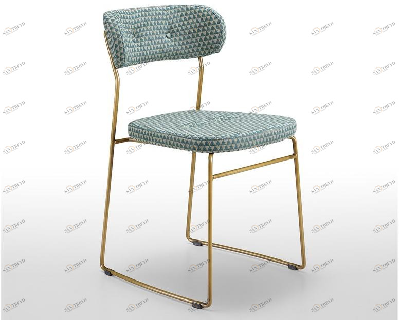 Natisa Стул из ткани с пуговицами Peter sun-id-1480854