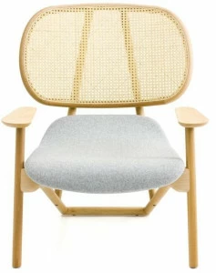 Moroso Кресло со спинкой из венской соломы Klara