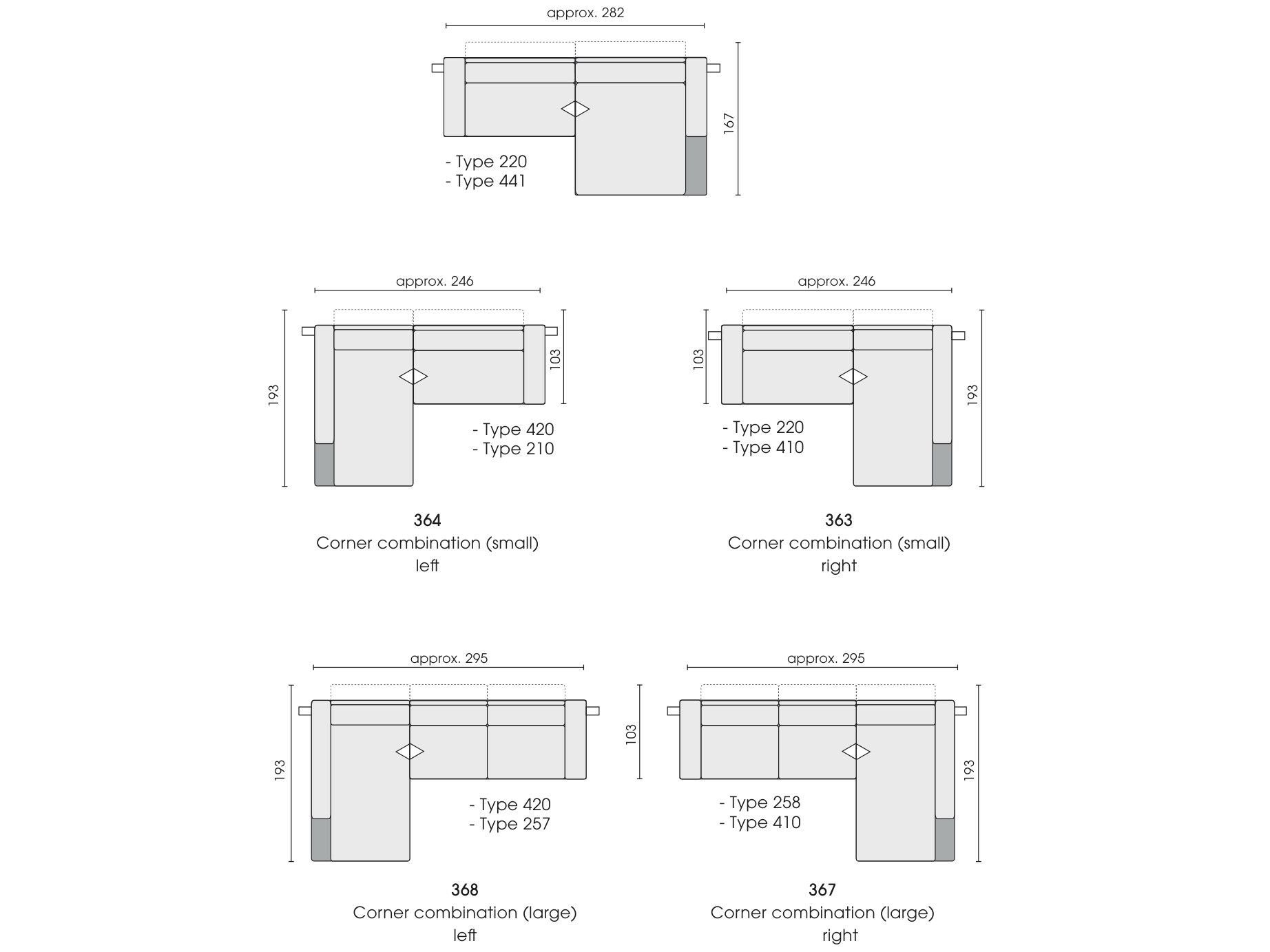 Модульный диван с полуостровом Bullfrog CABALLERO ARCH-00120423 - Вид №3