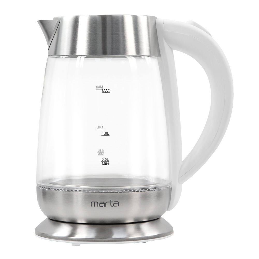 9148494 Электрочайник Marta MT-4618 белый STDN-0144771