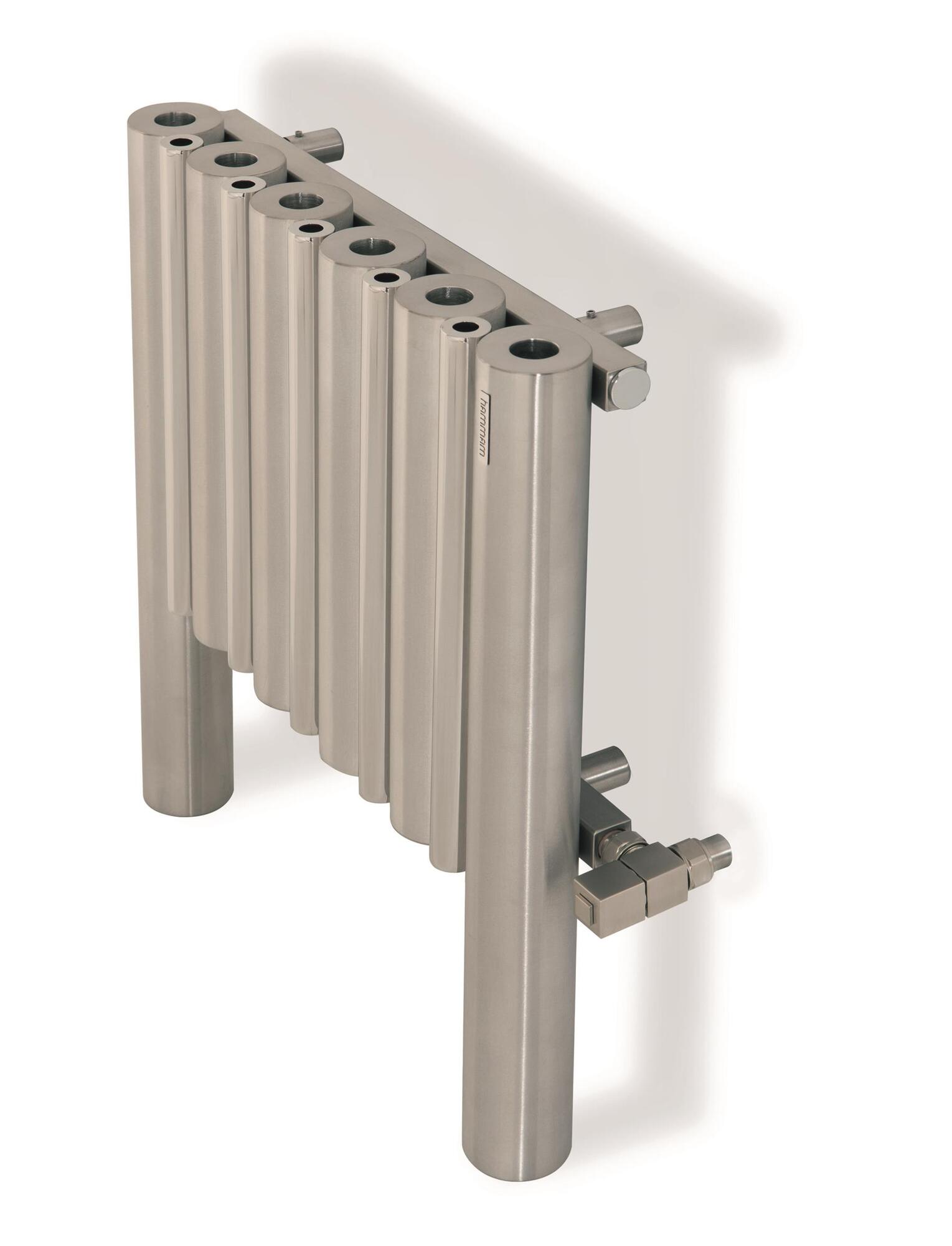 Радиатор Hammam RIUUS Stainless steel radiator комбинированный; электрический или водяной Сталь  - Вид №5