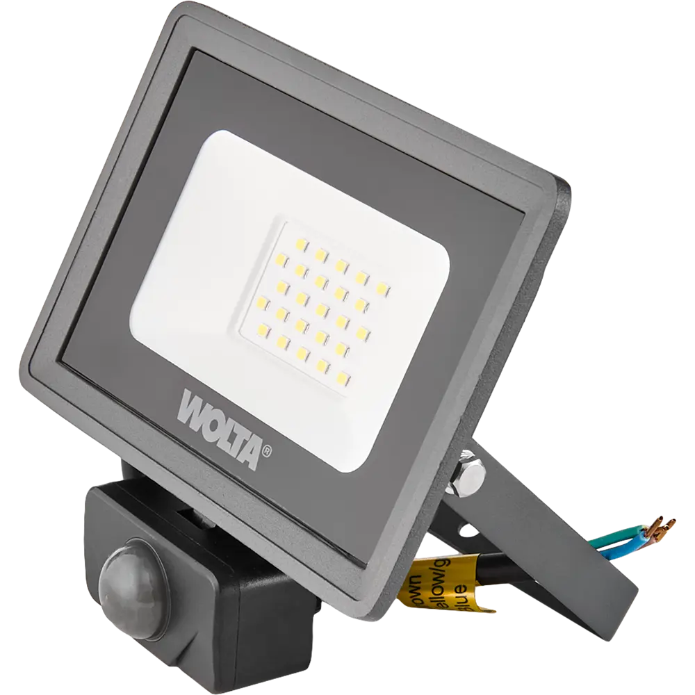 Прожектор Wolta WFL-20W/06S 1800 Лм с датчиком движения STLM-2180513 - Вид №3