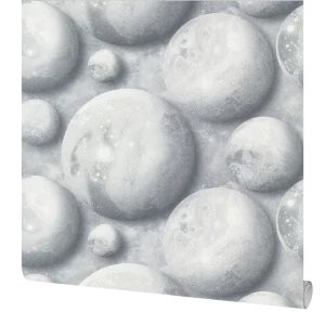 Обои флизелиновые Walldecor Exclusive Космо серые 1.06 м 35079-14 89401945 STLM-2168054