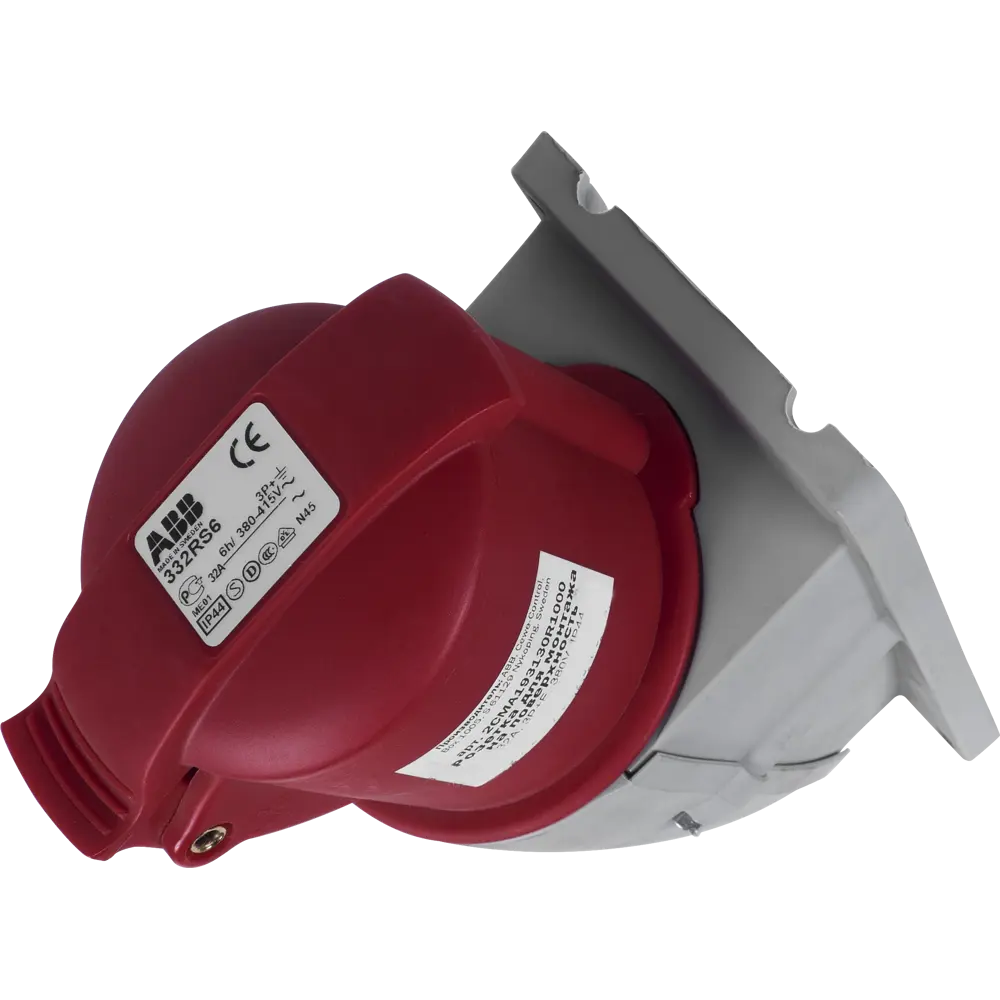 Розетка силовая ABB заземление 32 А 380 В STLM-2093356 - Вид №1