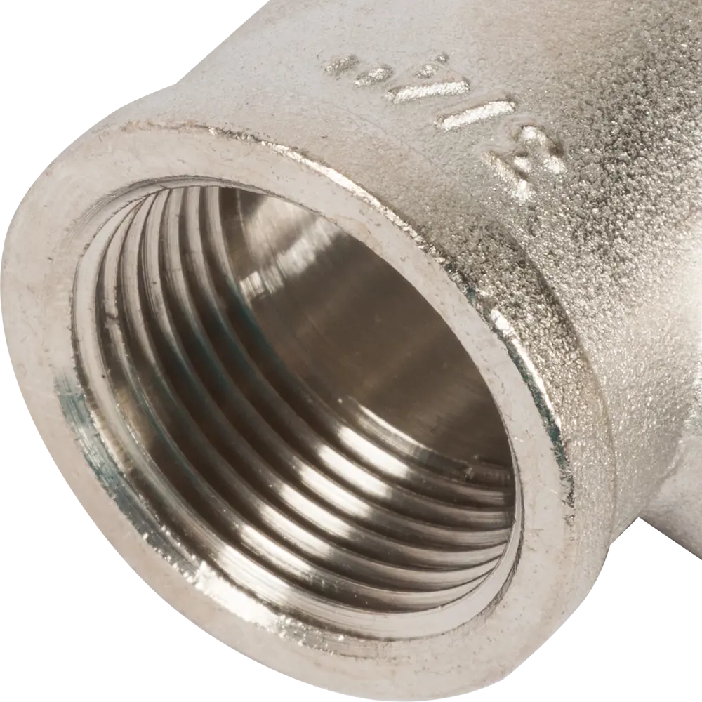 Угол Valtec внутренняя-внутренняя резьба 3/4" никелированная латунь STLM-2033092 - Вид №1