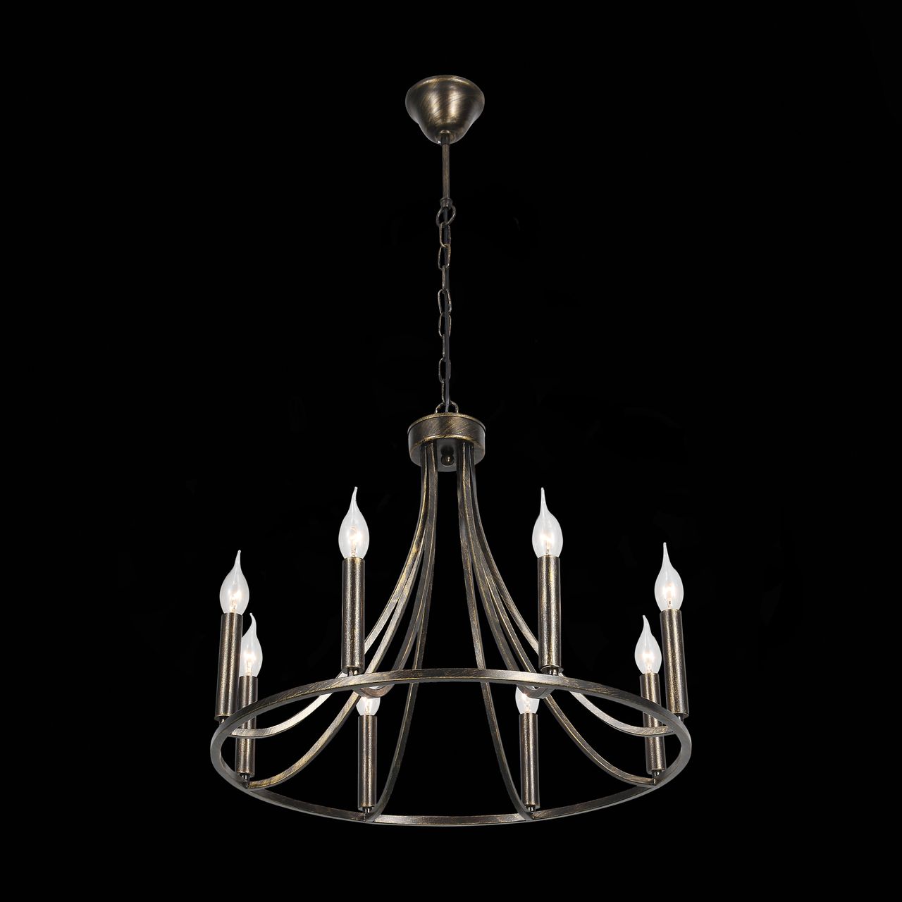 Подвесная люстра ST Luce Attuale SL268.303.08 ST LUCE ДИЗАЙНЕРСКИЕ, ATTUALE 108505 Бронза  - Вид №3