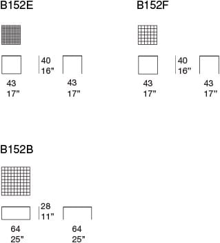 Низкий садовый стол из фаянса Paola Lenti SEGNI ARCH-00031943 - Вид №2