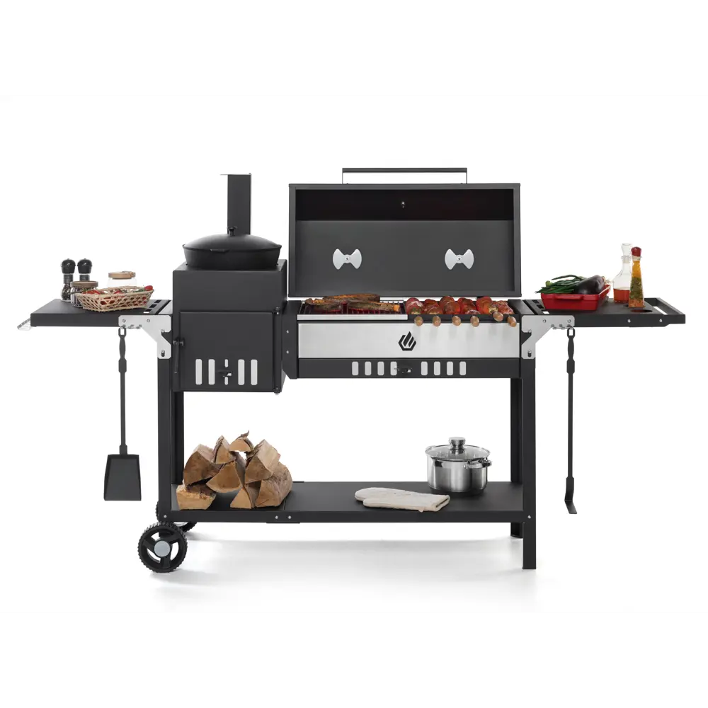 Гриль-мангал Gratar Inclusive INC79P сталь 68.5x209x123 см STLM-2135322 - Вид №7