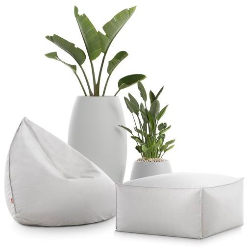 Diabla Квадратный тканевый садовый пуф Sail sun-id-1502627 - Вид №3