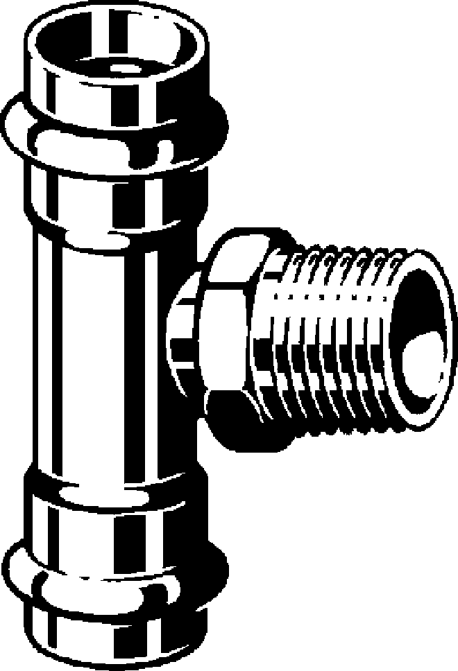 Viega Тройник Sanpress Inox 2317.1 (446000) 446 000 - Вид №1